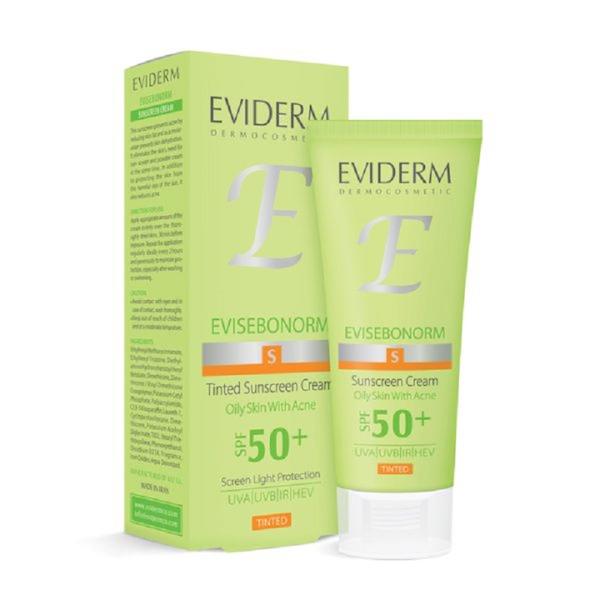 کرم ضد آفتاب رنگی اوی سبونورم SPF50