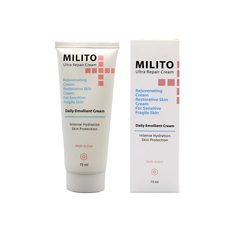 کرم ترمیم کننده مدل Ultra repair میلیتو 75 میلی لیتر