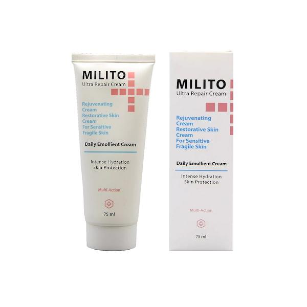 کرم ترمیم کننده مدل Ultra repair میلیتو 75 میلی لیتر