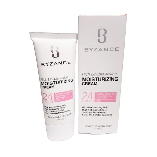 کرم آبرسان بیزانس پوست خشک و حساس 40 میل