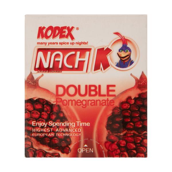 کاندوم کدکس مدل Double Pomegranate بسته 3 عددی
