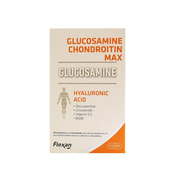 قرص گلوکزآمین و کندرویتین مکس فیشر فلکسان 60 عدد
