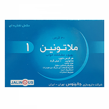 قرص ملاتونین 1 میلی گرم جالینوس 30 عدد