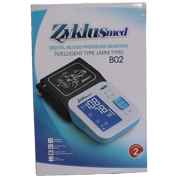 دستگاه فشارسنج دیجیتال صفحه مشکی مدل سی 08 زیکلاسمد