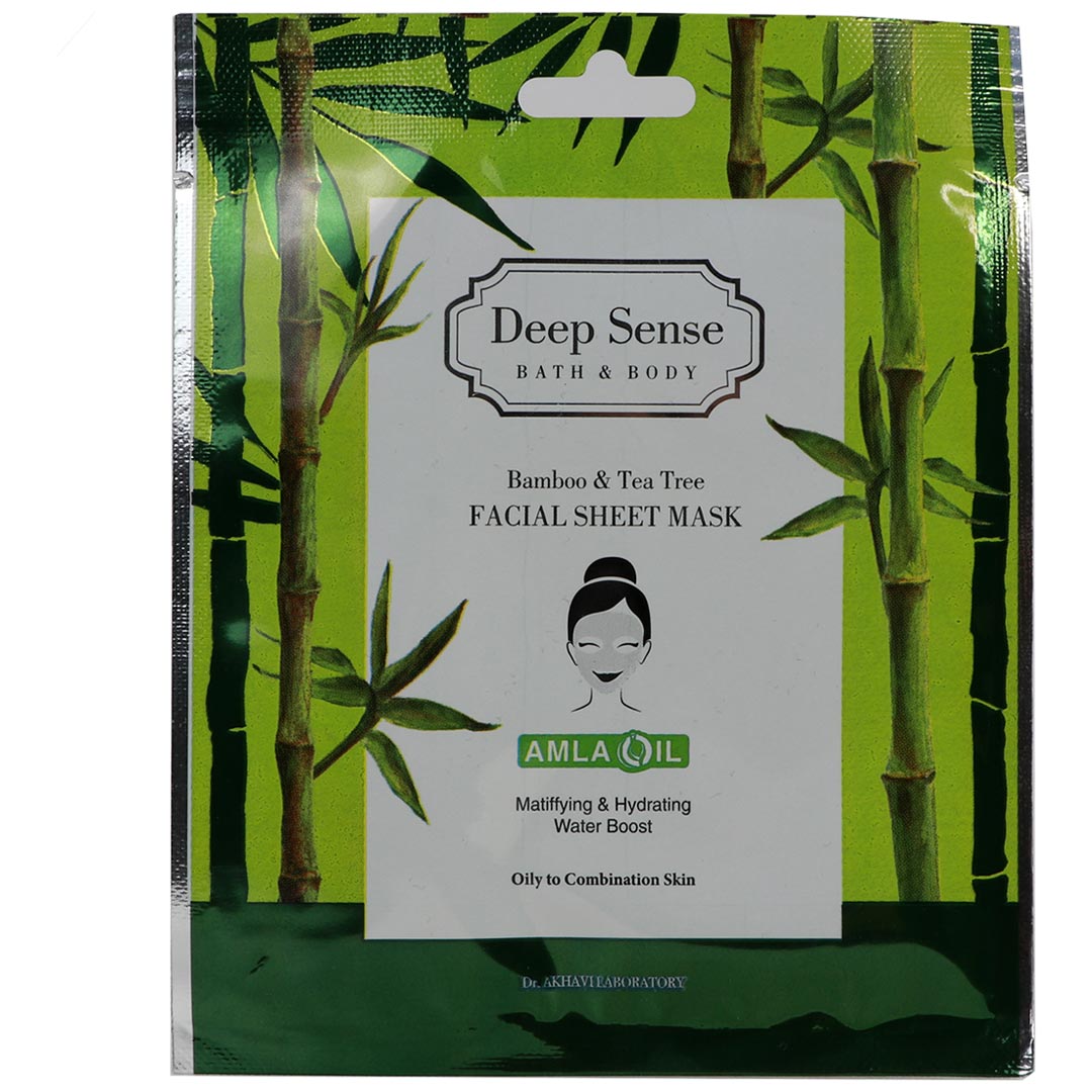Seagull Deep Sense Bamboo and Tea Tree Facial Sheet Mask ۲۵ ml