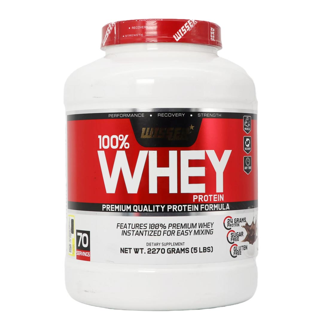 وی پروتئین 2270 گرم با طعم شکلات ویثر