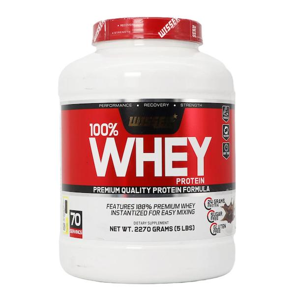 وی پروتئین 2270 گرم با طعم شکلات ویثر