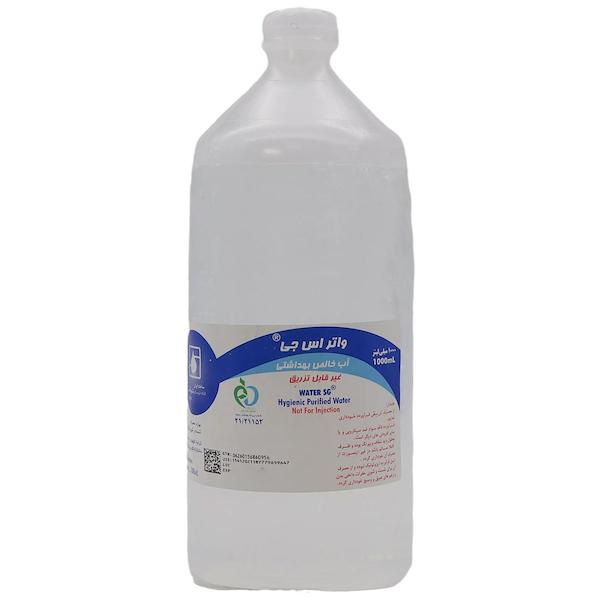 آب مقطر شهید قاضی واتر اس جی 1 لیتر