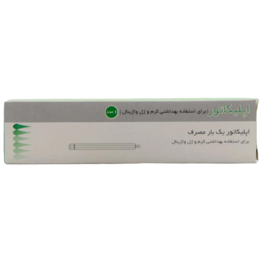 اپلیکاتور کرم و ژل واژینال کیش مدیفارم 6 عددی