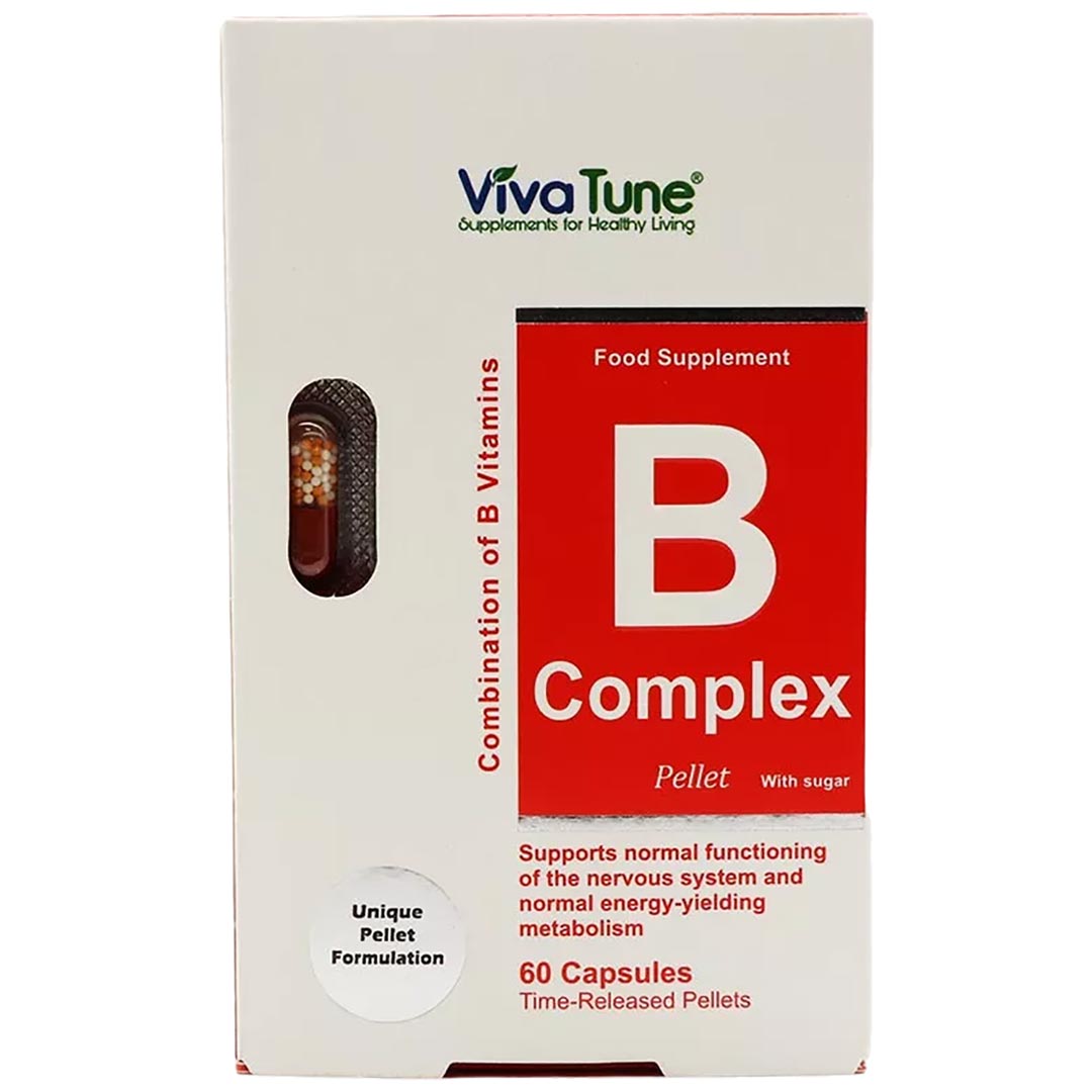 کپسول ب کمپلکس آهسته رهش ویواتون 60 عددی