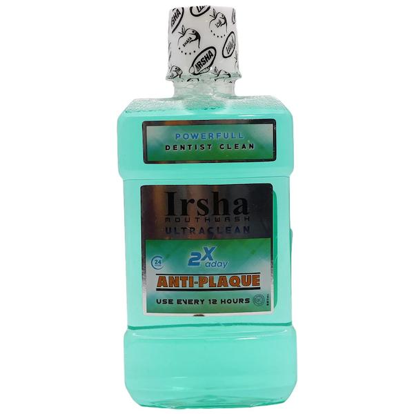 دهانشویه پاک کننده پلاک و جرم دندان 250 میل ایرشا
