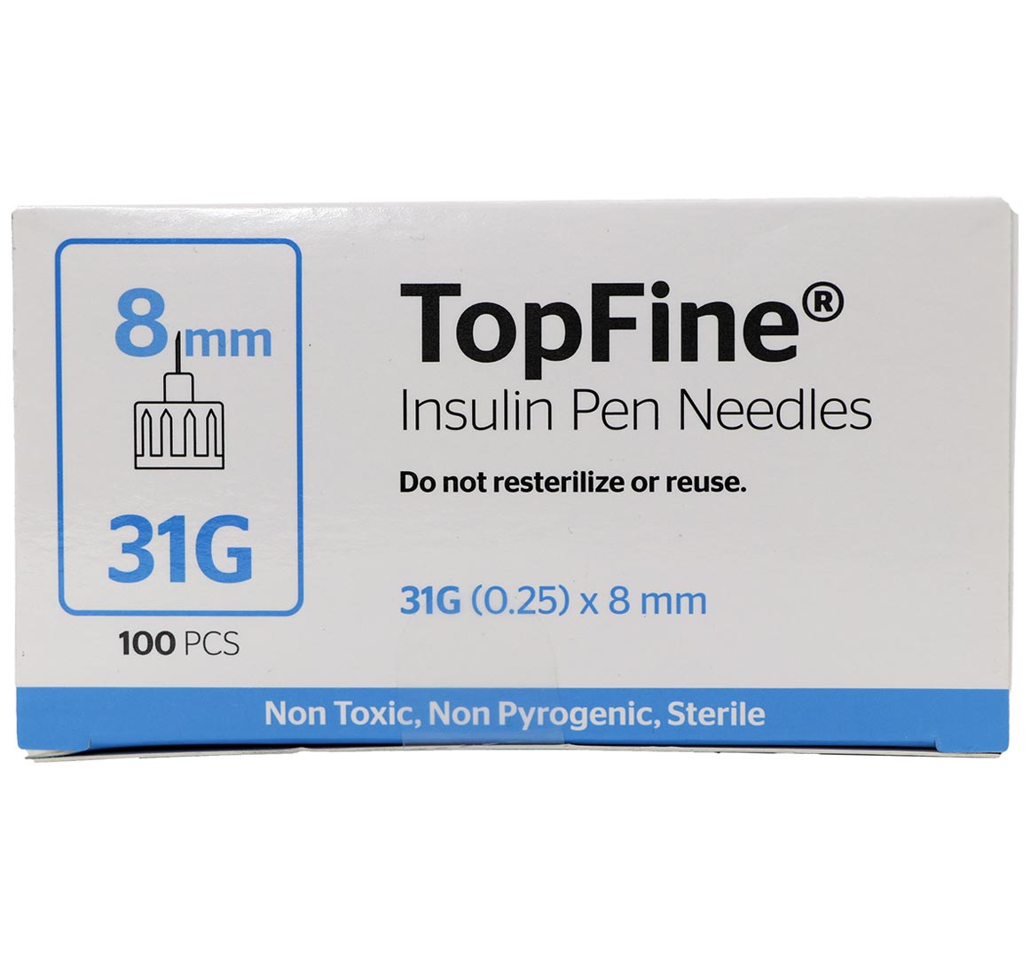 سر سوزن انسولین 6 میل تاپ فاین 100 عددی