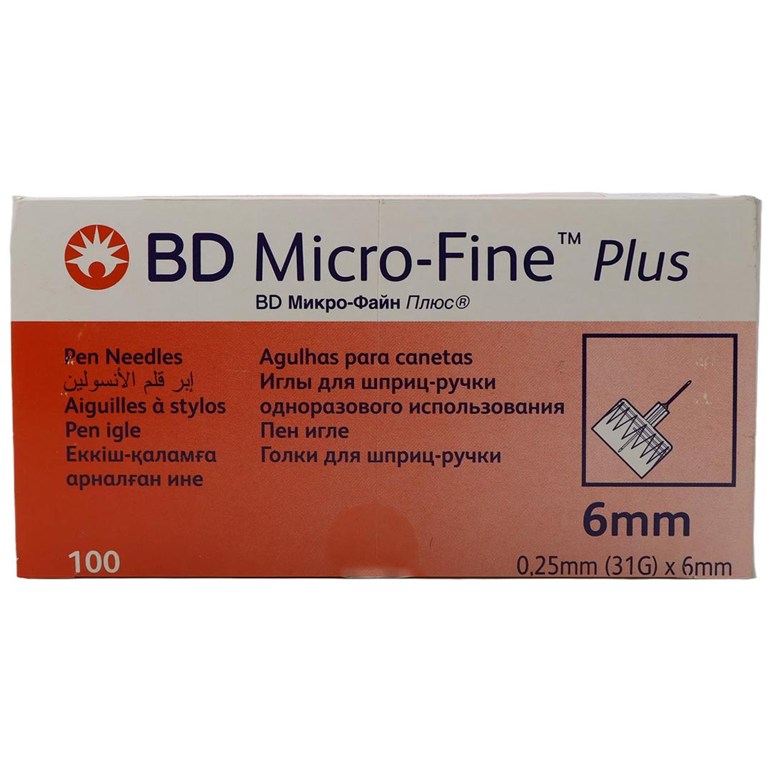 سر سوزن 6 میلی متر گیج 31 بی دی/میکروفاین