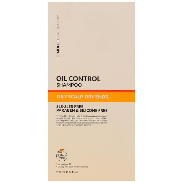 شامپو متعادل کننده چربی موپک مناسب پوست سر چرب با موهای خشک 250 میل