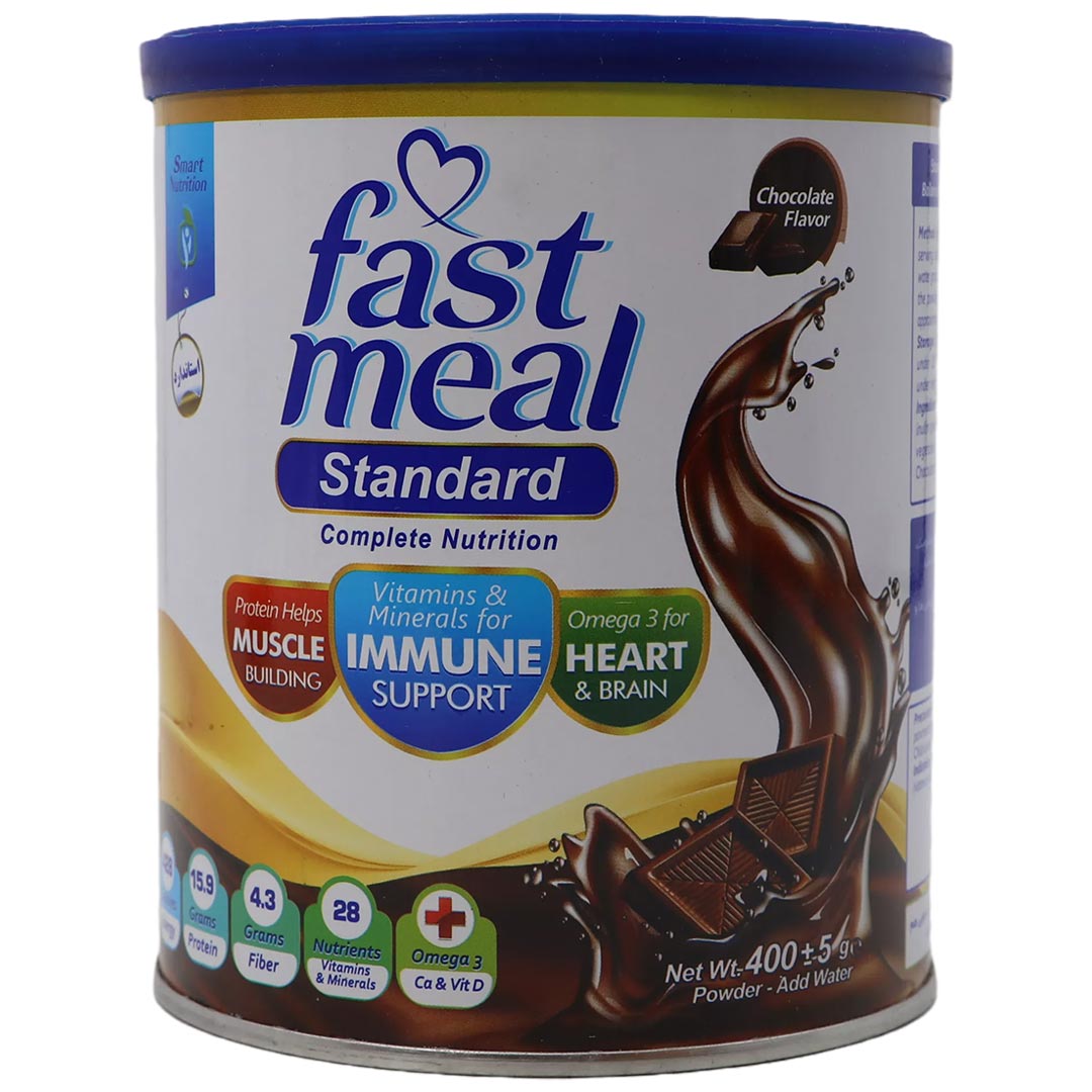 فست میل پودر خوراکی با طعم شکلاتی 400 گرم اسمارت نوتریشن