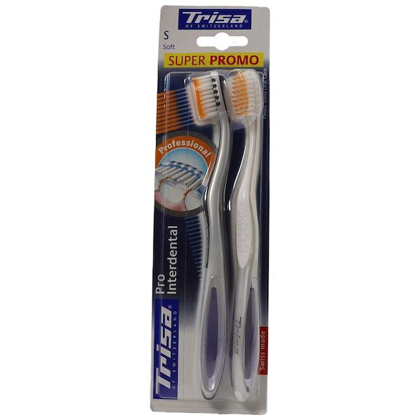 مسواک پرو اینتردنتال نرم 2 عددی تریزا