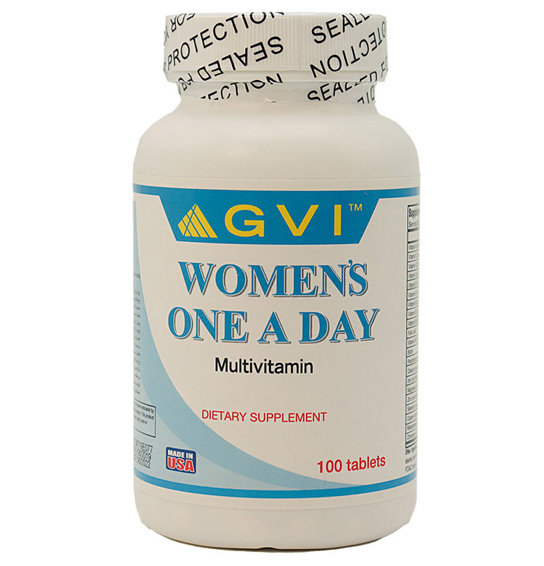 مولتی ویتامین روزانه قرص مخصوص بانوان 60 عددی جی وی آی
