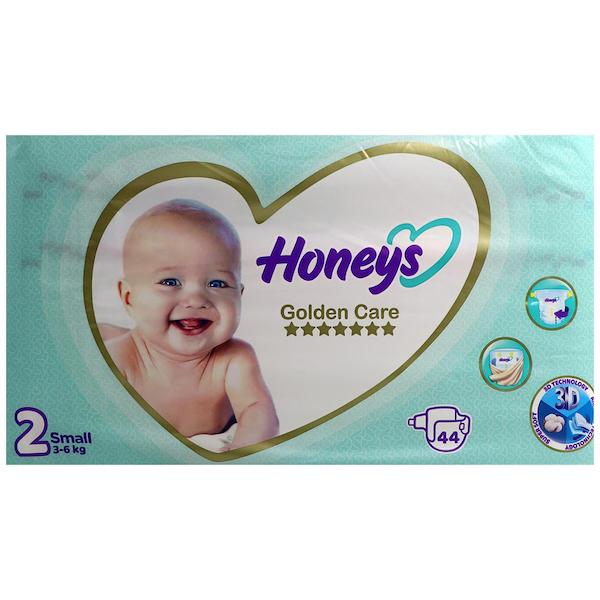 پوشک کامل بچه سایز 2 نرمال مناسب 3 تا 6 کیلوگرم 44 عددی هانیز