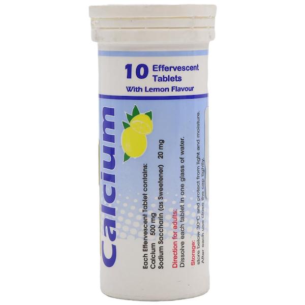 کلسیم قرص جوشان 500 10 عددی اکسیر