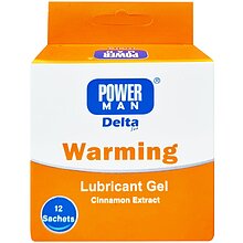 ساشه ژل گرم کننده Warming پاورمن دلتازکس دلتا دارو 12 عدد
