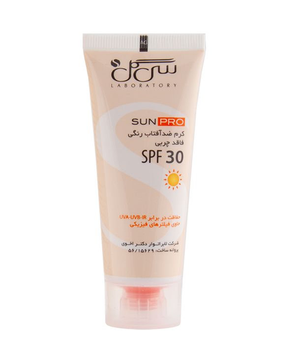 سی گل کرم ضد آفتاب رنگی spf 30