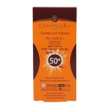 سان سیف کرم ضد آفتاب بژ طبیعی spf 50