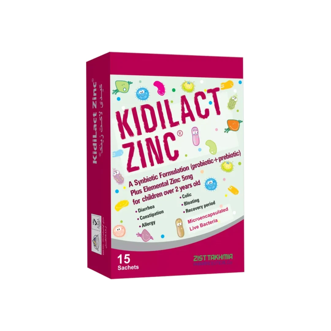 ساشه کیدی لاکت زینک زیست تخمیر 15 عدد