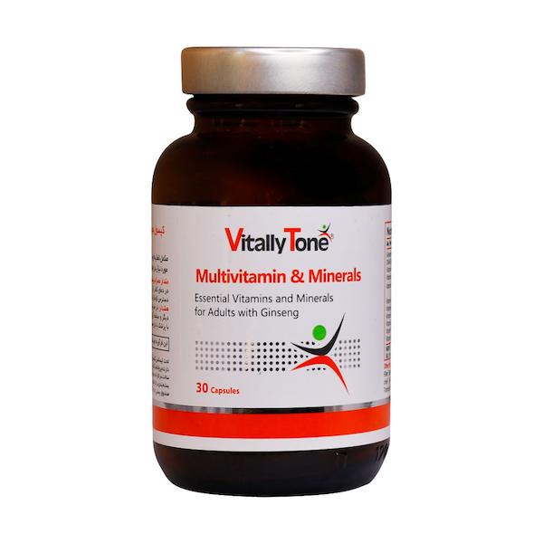 کپسول ژلاتینی نرم مولتی ویتامین و مینرال ویتالی تون 30 عدد