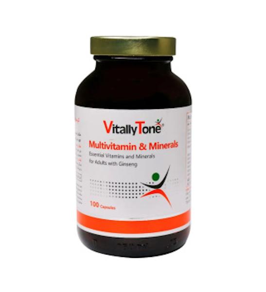 کپسول مولتی ویتامین و مینرال ویتالی تون بسته 100 عددی