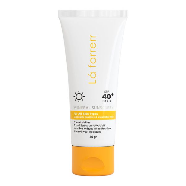لافارر ضد آفتاب مینرال بی رنگ SPF40