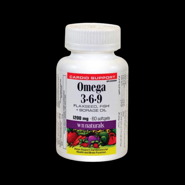 کپسول امگا 3 6 9 وبر نچرالز 60 عدد