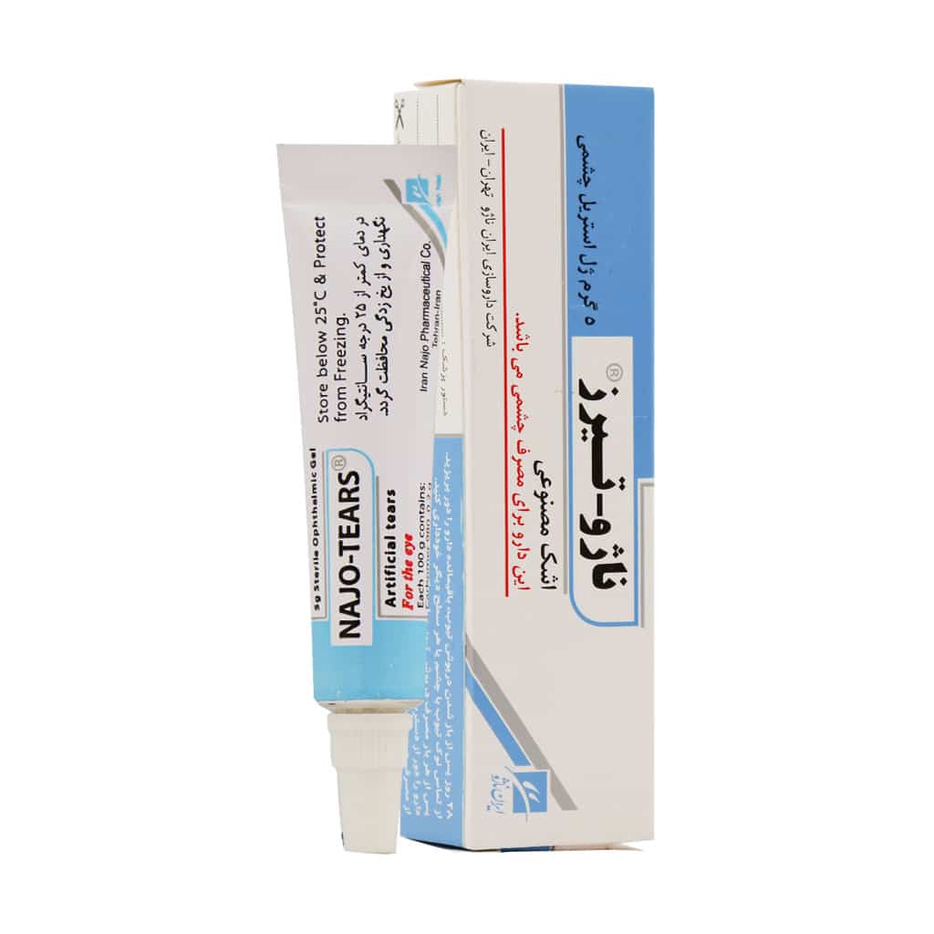 ژل اشک مصنوعی ناژو تیرز ایران ناژو 5 گرم