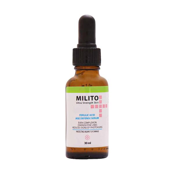 میلیتو سرم مناسب چروک های سطحی پوست صورت حاوی رسورانرول