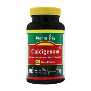 قرص کلسیژنوم نرم لایف60عددی