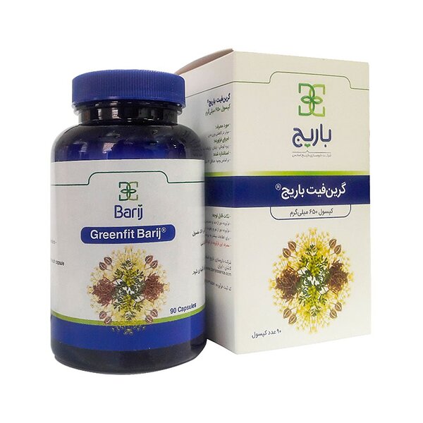کپسول گرین فیت باریج اسانس 90 عددی