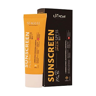 کرم ضد آفتاب آقایان سی گل SPF55 مناسب انواع پوست ۵۰ میلی لیتر