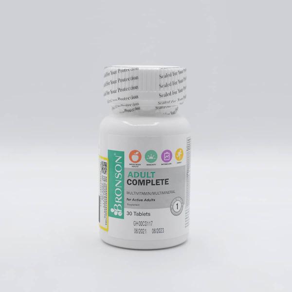 قرص ادالت کامپلیت مولتی ویتامین برونسون ۳۰ عدد