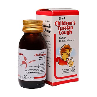 شربت توسیان اطفال گل دارو 60 میلی لیتر