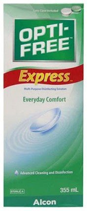 محلول شستشوی لنز اپتی فری اکسپرس 355 میلی لیتر