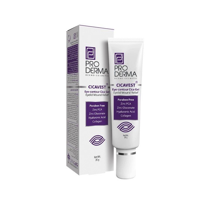 ژل التیام دهنده دور چشم و پلک سیکا وست 20 گرم