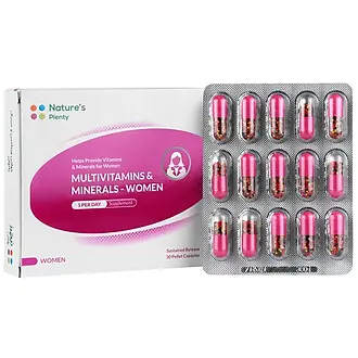 نیچرز پلنتی مولتی ویتامین و مینرال بانوان (30 عددی)
