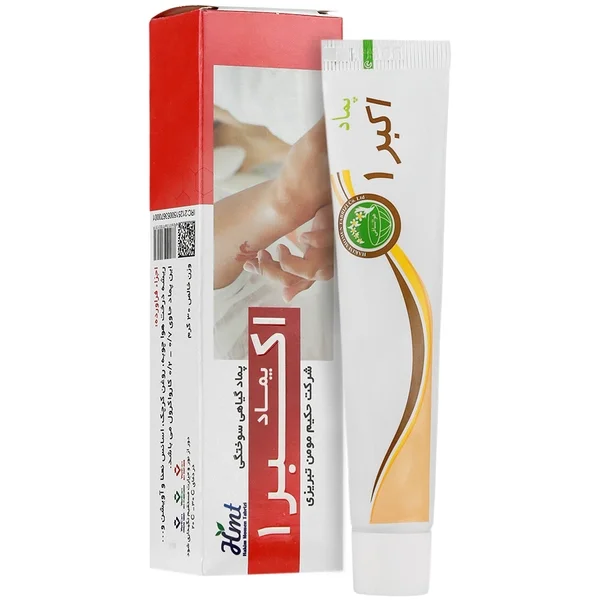 اکبر 1 پماد سوختگی گیاهی 30 گرم