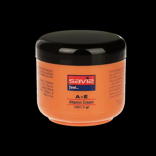 ساویز کرم ویتامینه A و E کاسه ای ۱۴۰ گرم