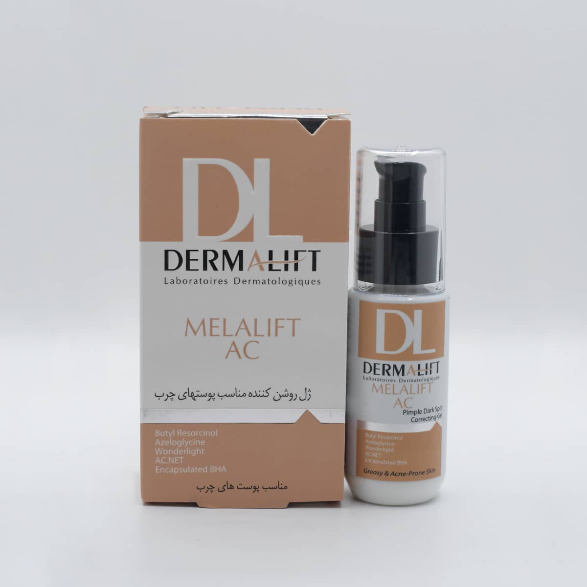 ژل روشن کننده ملالیفت ای سی درمالیفت