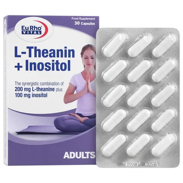 ال تئانین پلاس اینوزیتول یوروویتال 30 عددی