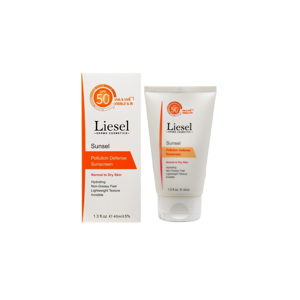 ضد آفتاب بی رنگ لایسل مناسب پوست خشک SPF 50